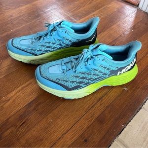 Hoka Women’s Speedgoat 5 Coastal Shade / Green Glow (CSGG)
